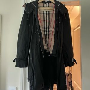 Burberry rain jacket